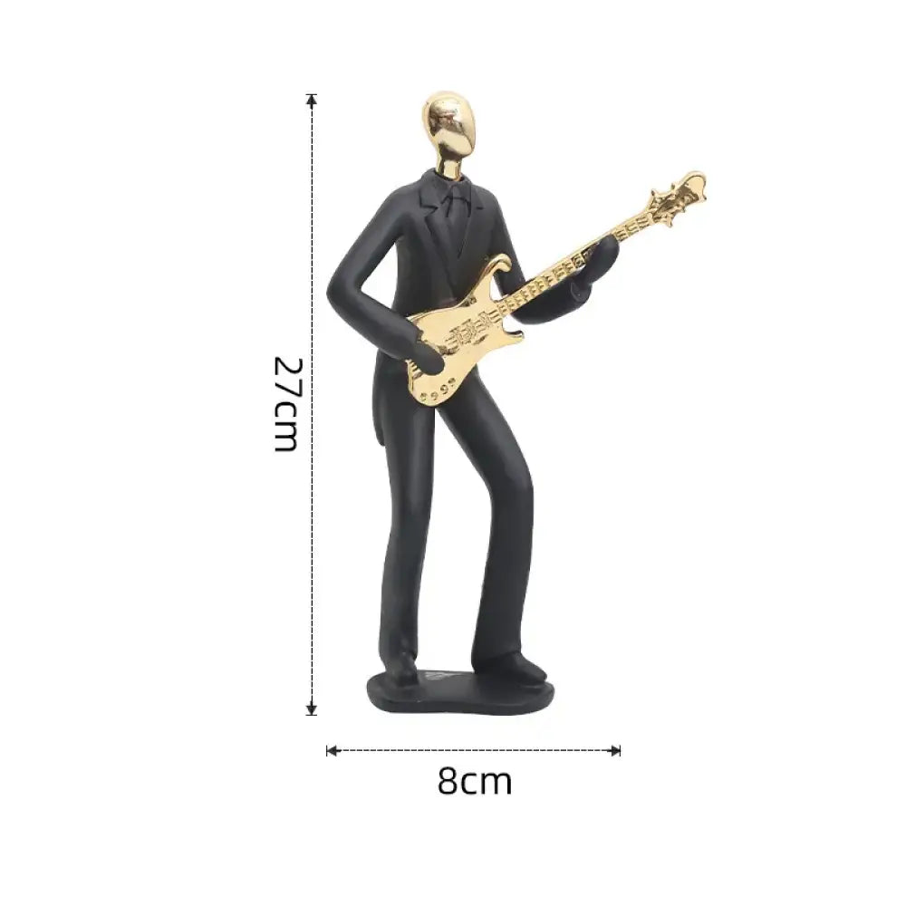 Nordic Art Dancing Couple Resin Figure Ornaments Figurines