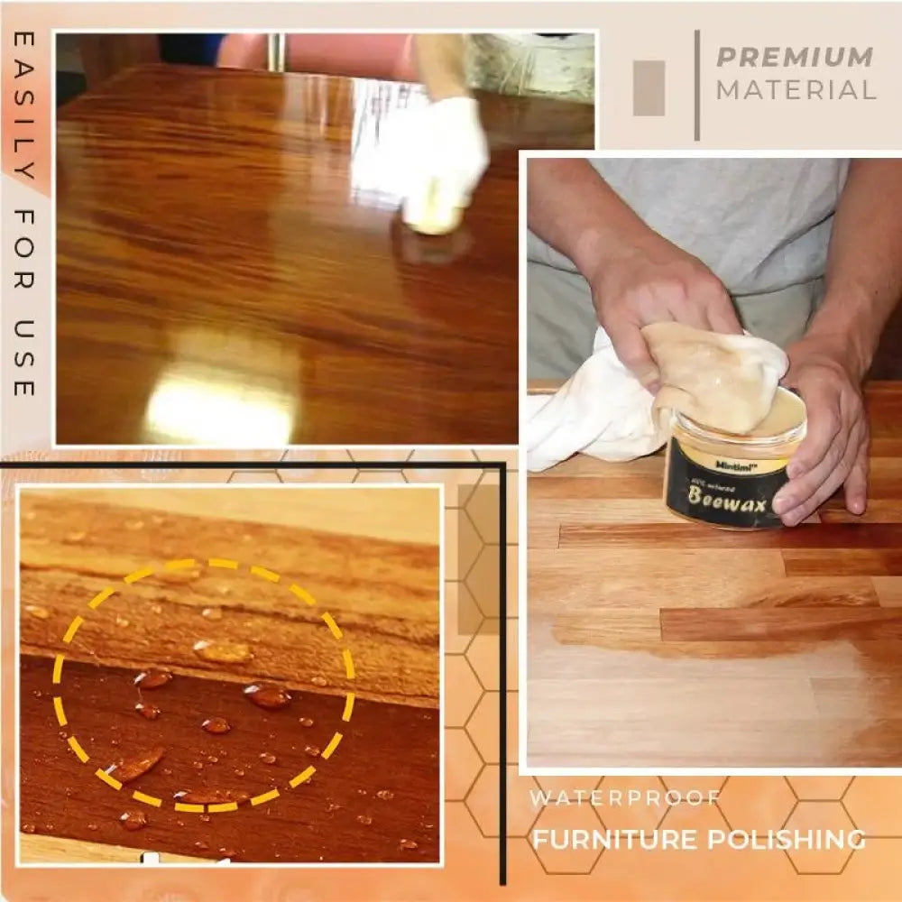 Organic Wood Furniture Seasoning Polishing Wax