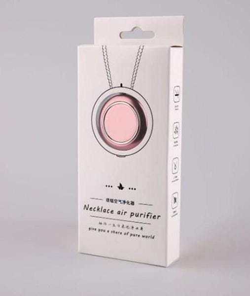 Personal Wearable Air Purifier Ionizer Necklace