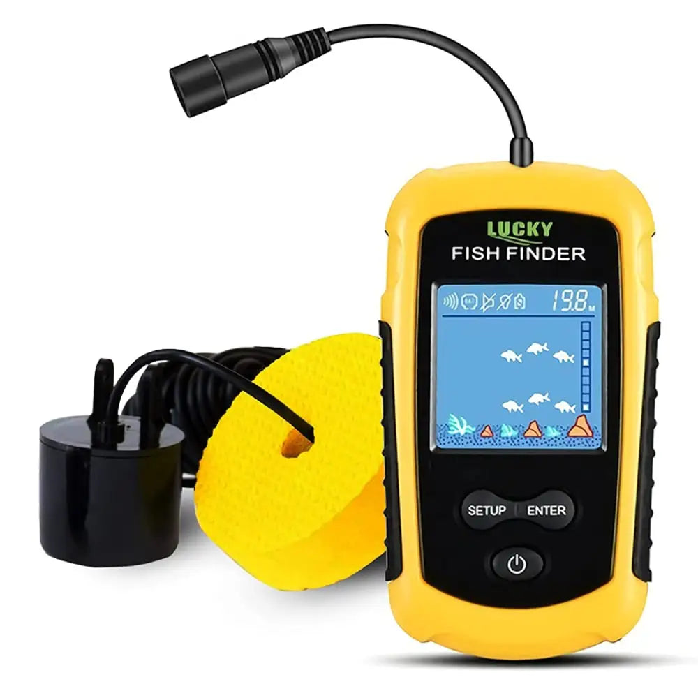 Portable GPS Fish and Depth Finder