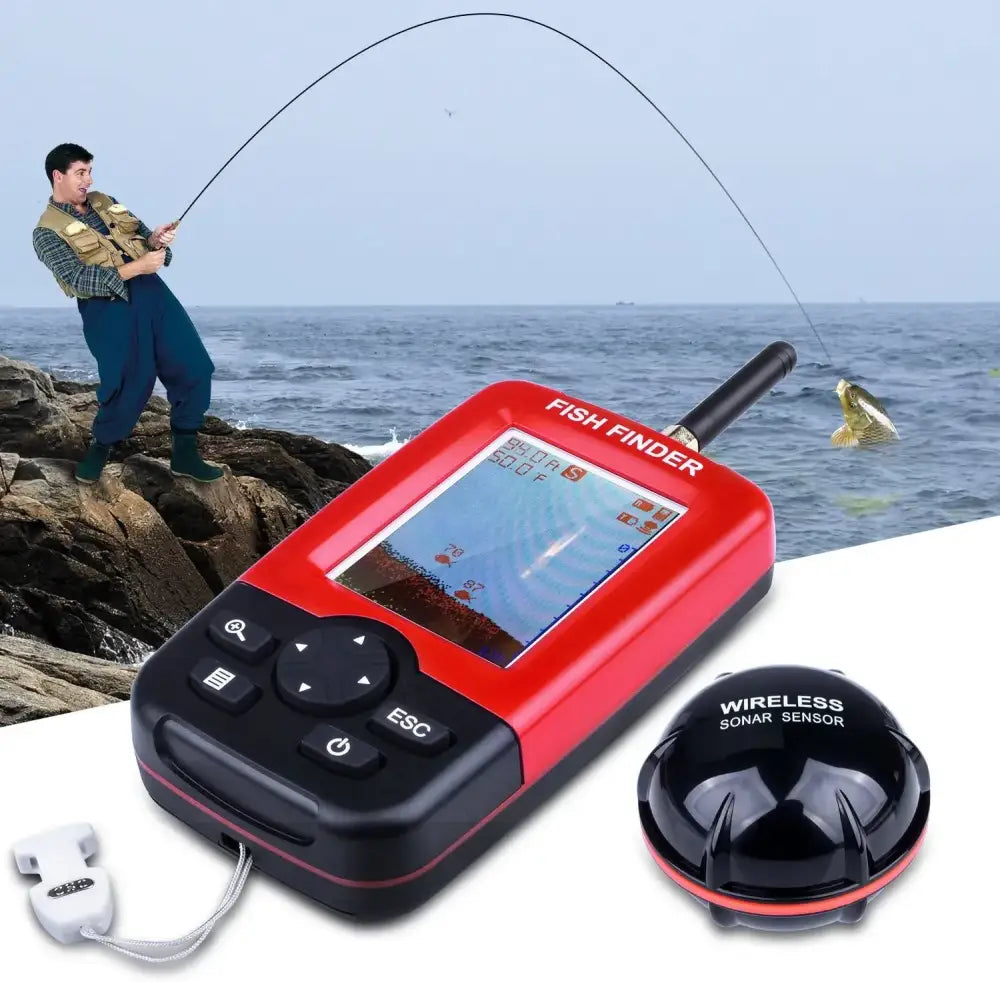 Portable GPS Fish and Depth Finder