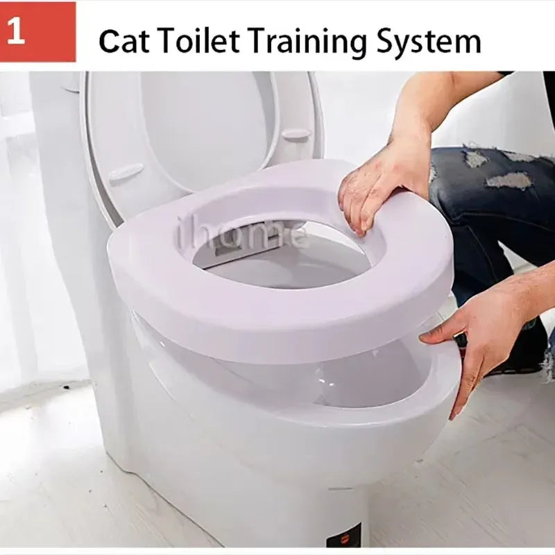 Professional Cat Toilet Training Kit | Litter-Free Lavatory System for Cats