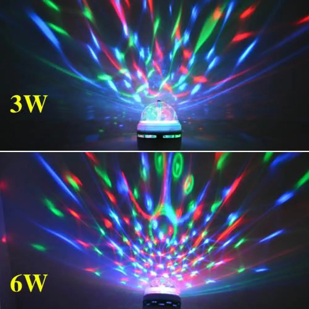 Rotating Party Mushroom Bulb