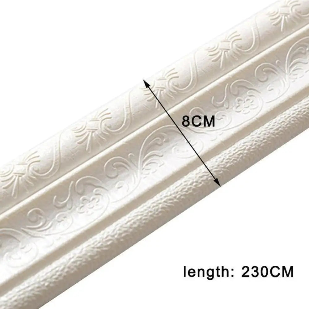 Self-adhesive 3D Wall Edging Strip