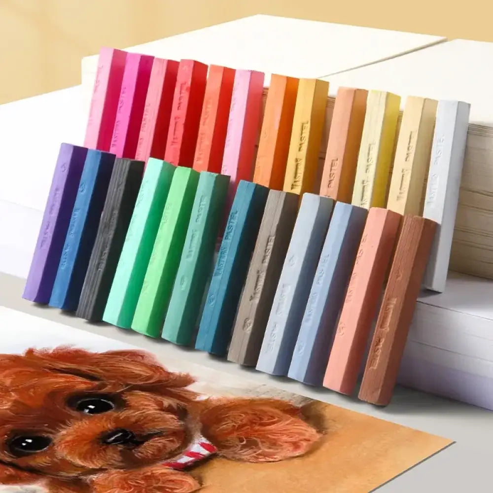Soft Dry Pastel Set Art School Supply