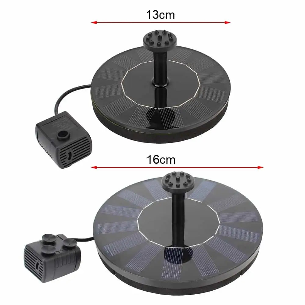 Solar-Powered Easy Bird Fountain Kit