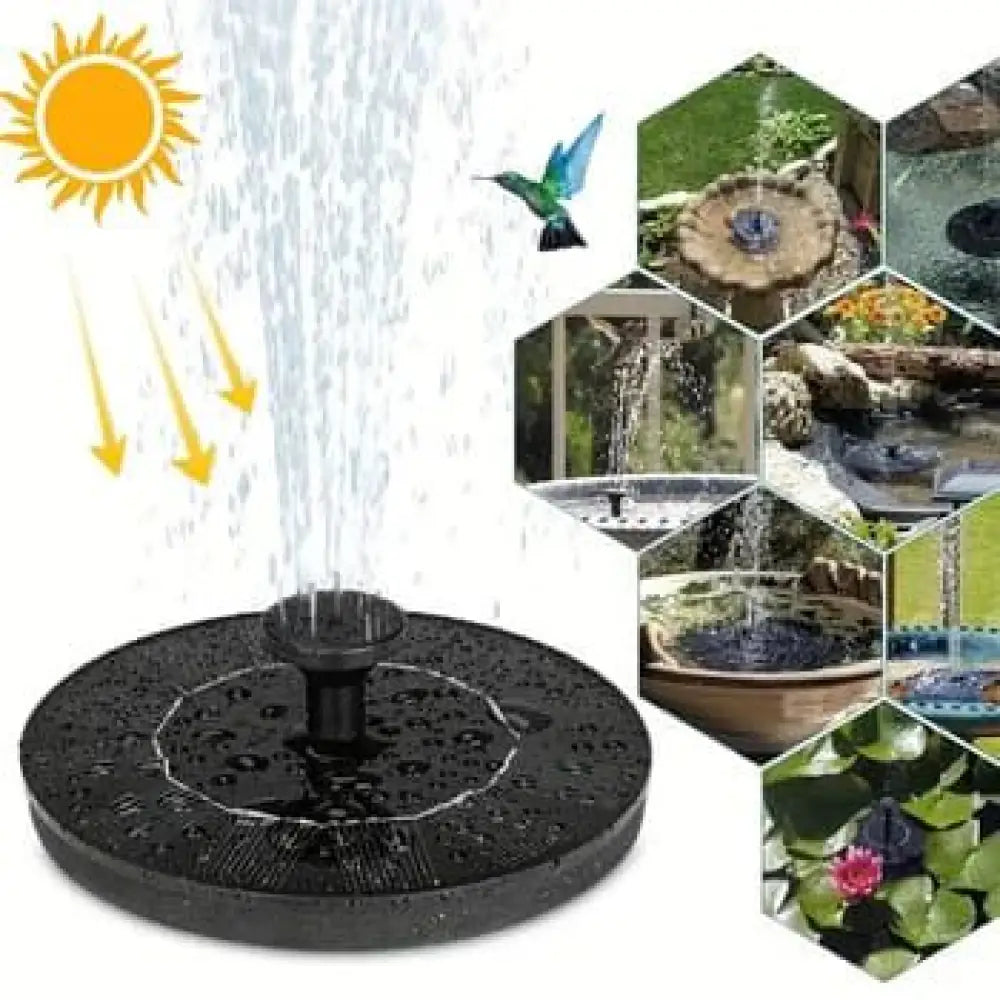 Solar-Powered Easy Bird Fountain Kit