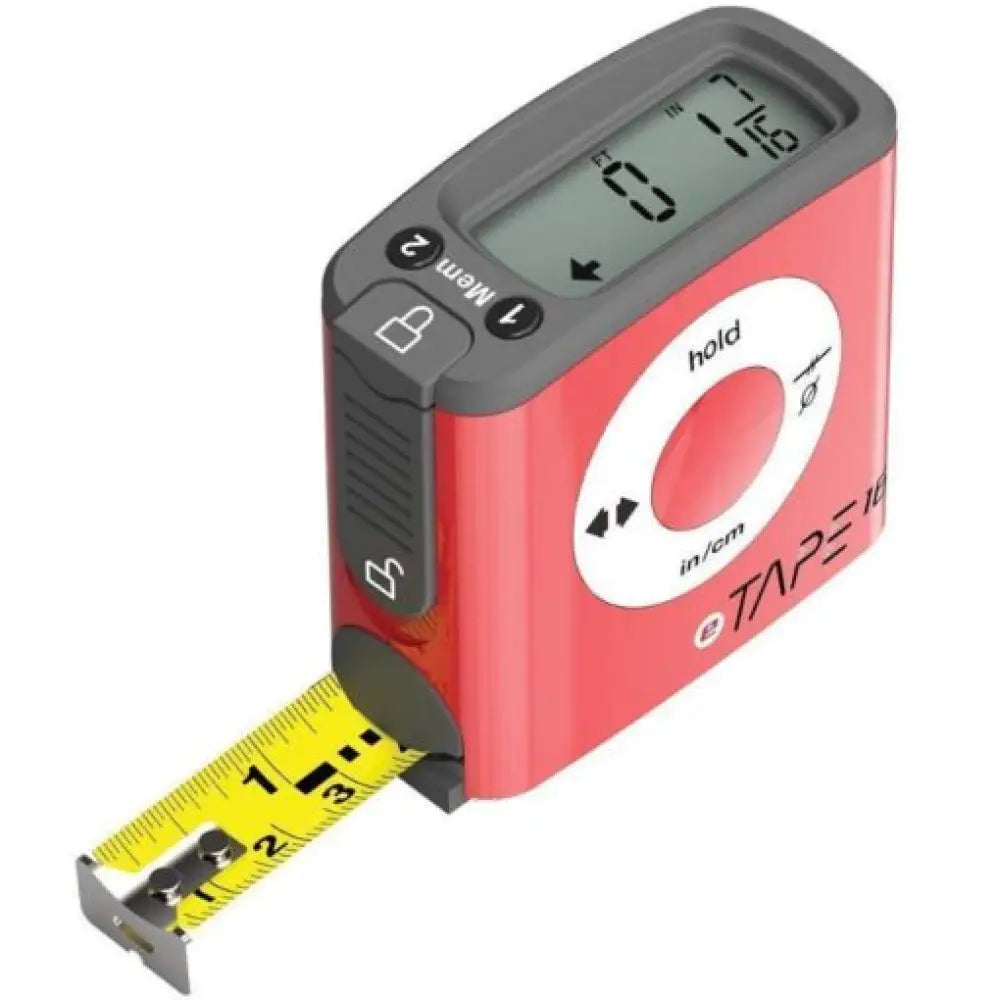 Mètre ruban numérique LCD en acier inoxydable