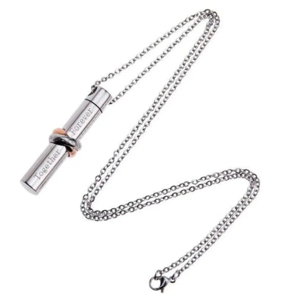 Tall Infinity Symbol Necklace