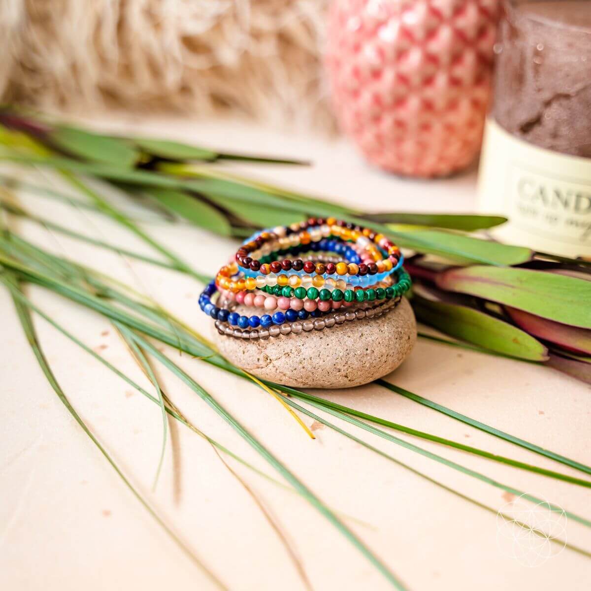 Das Chakra-Balancierende-Armband-Set