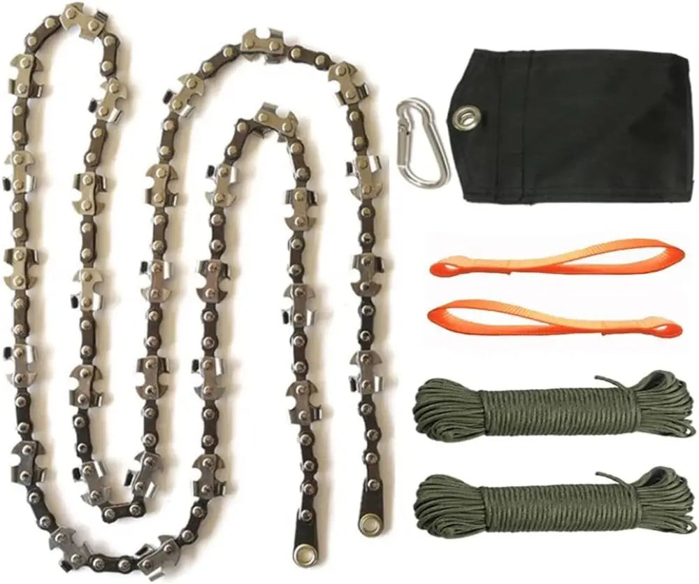 Die tragbare Kettensäge