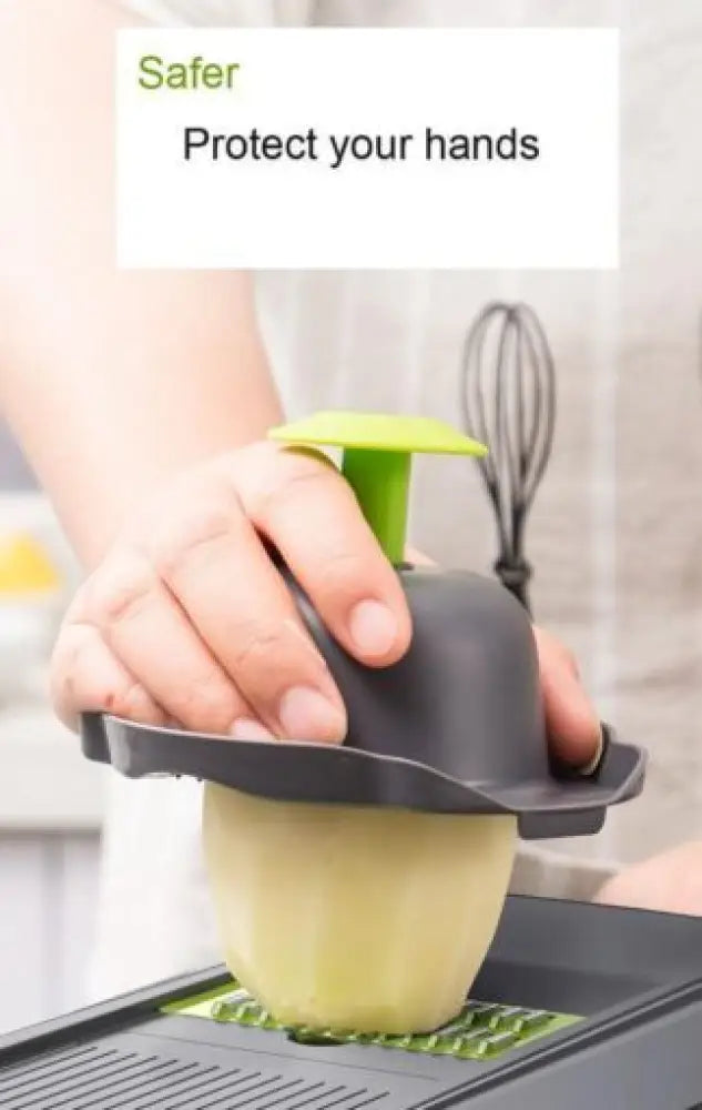 Coupe-légumes mandoline fin, trancheur réglable, couteau sécurisé
