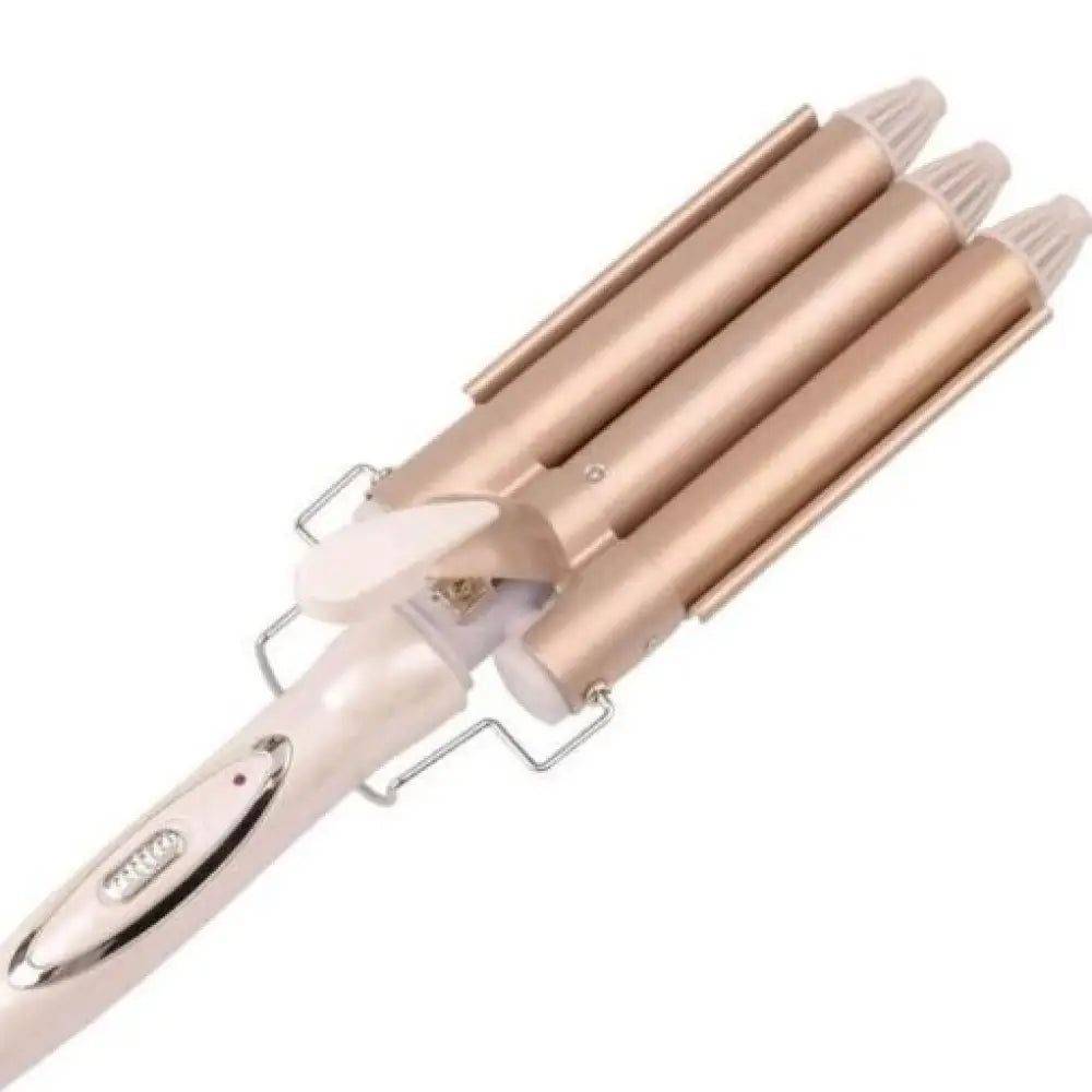 Three Barrel Ceramic Hair Curling Iron