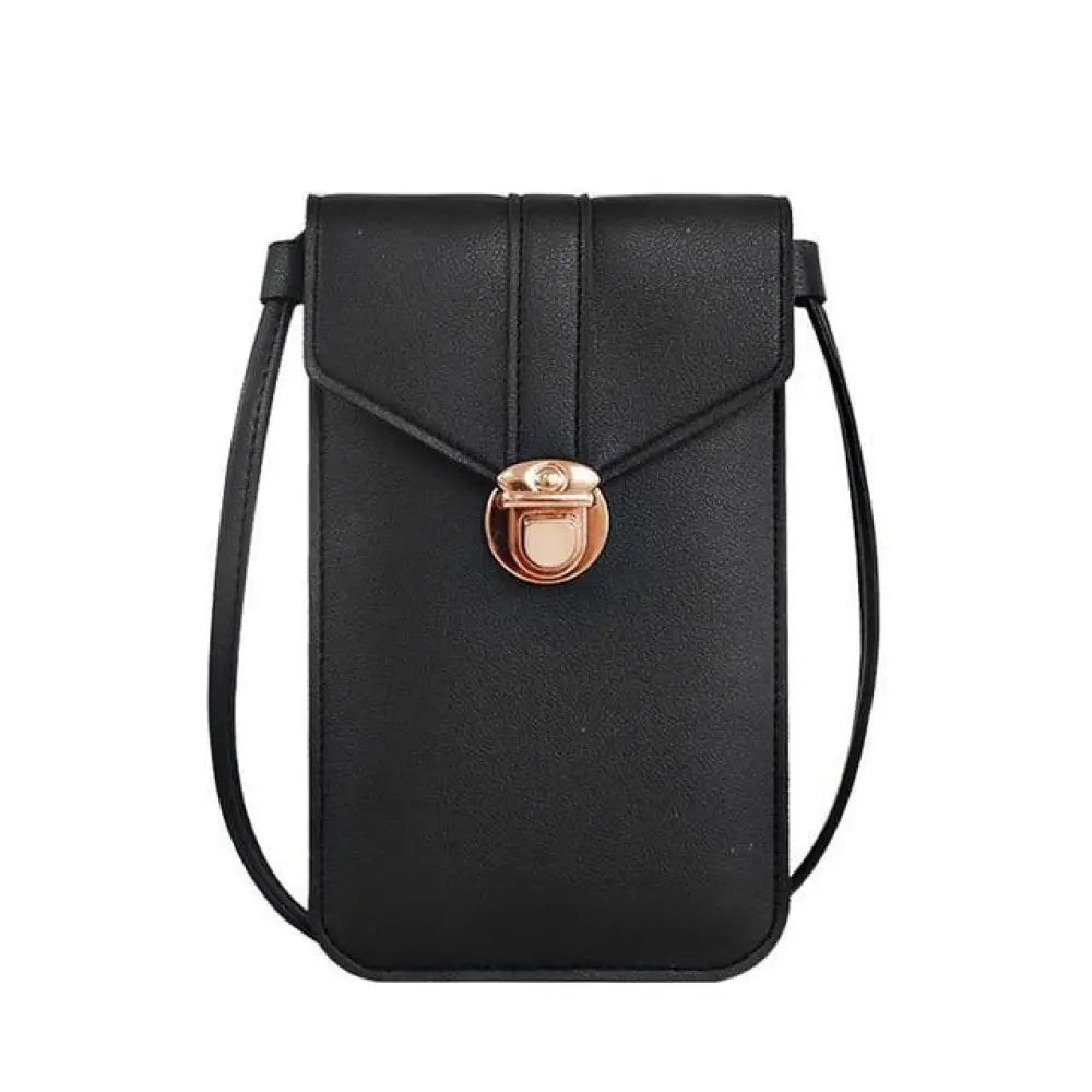 Touchscreen PU Leather Mobile Phone Purse