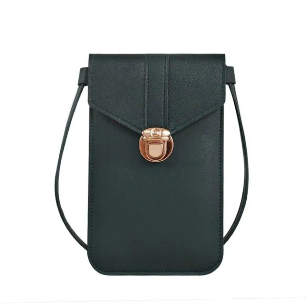 Touchscreen PU Leather Mobile Phone Purse