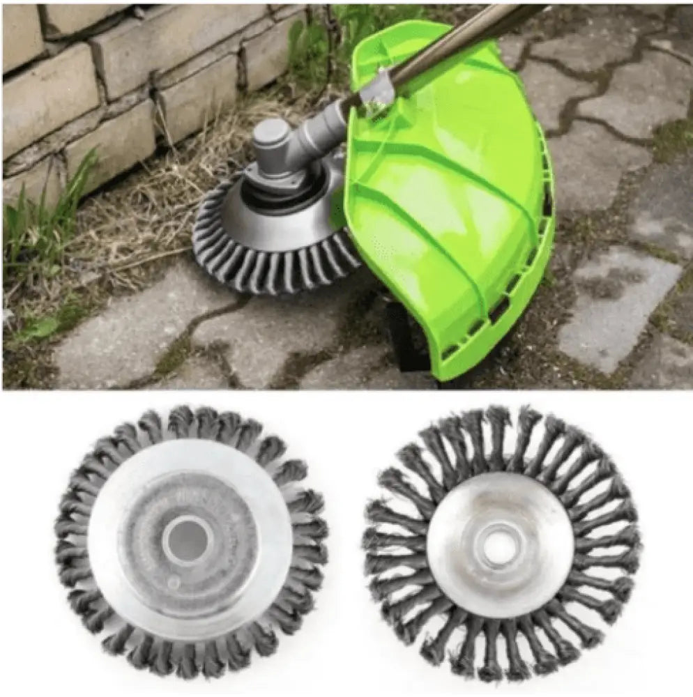 Universal Weed Trimmer Head Stainless Steel Wire Brush