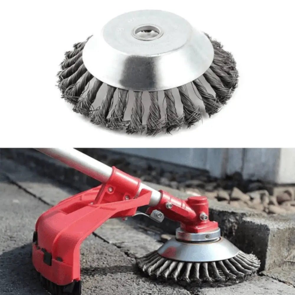 Universal Weed Trimmer Head Stainless Steel Wire Brush