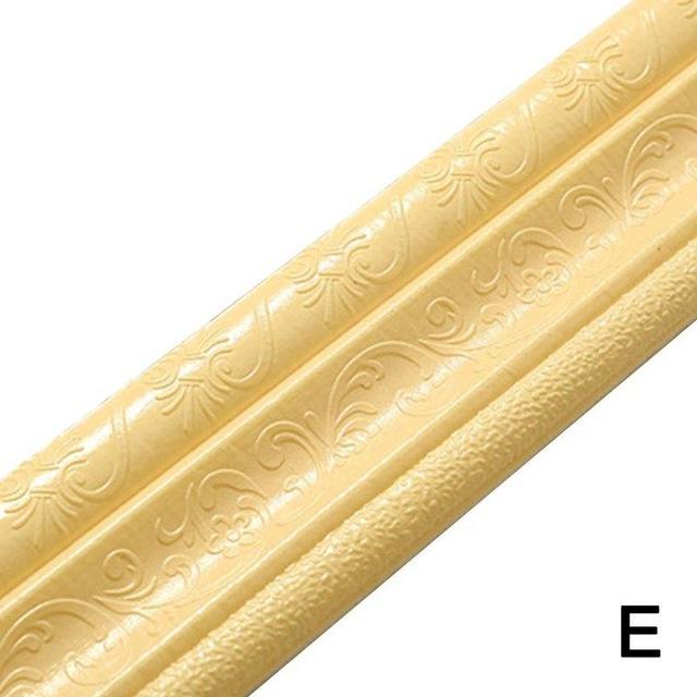 Self-adhesive 3D Wall Edging Strip