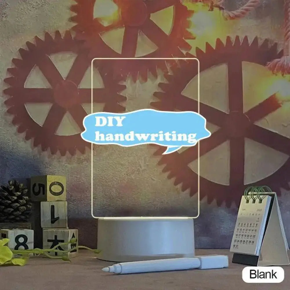 Valentine's Day Gift Birthday Anniversaire Gifts Heart I Love You Acrylic LED Light