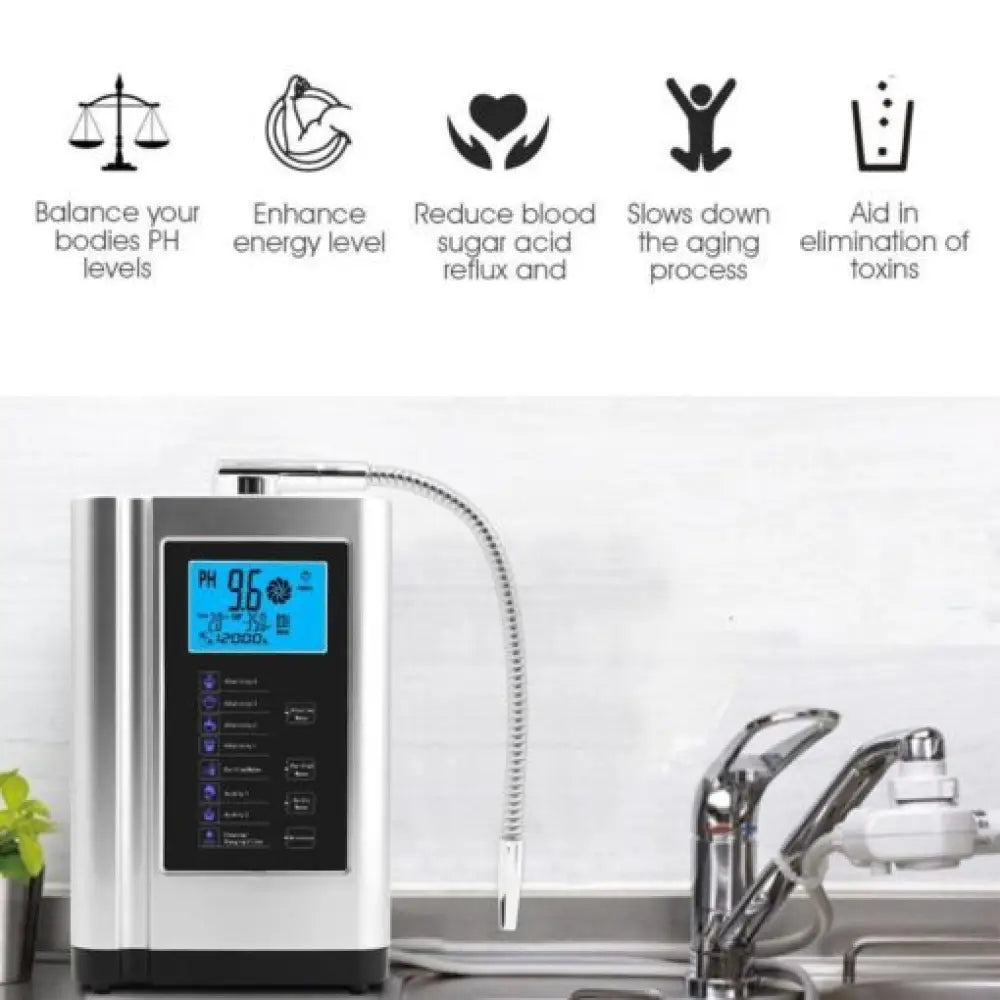 Water Ionizer – Alkaline Machine, 7 Plates