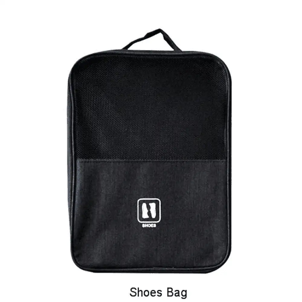 Waterproof Foldable Travel Shoe Bag – 3-in-1, 6 Colors, 29cm