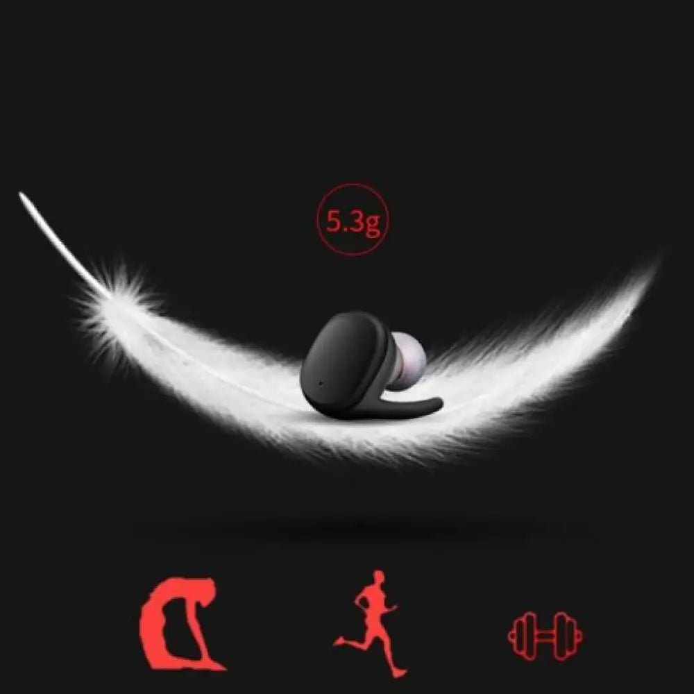 Waterproof Mini Wireless Earbuds – Bluetooth, Sweat-Proof