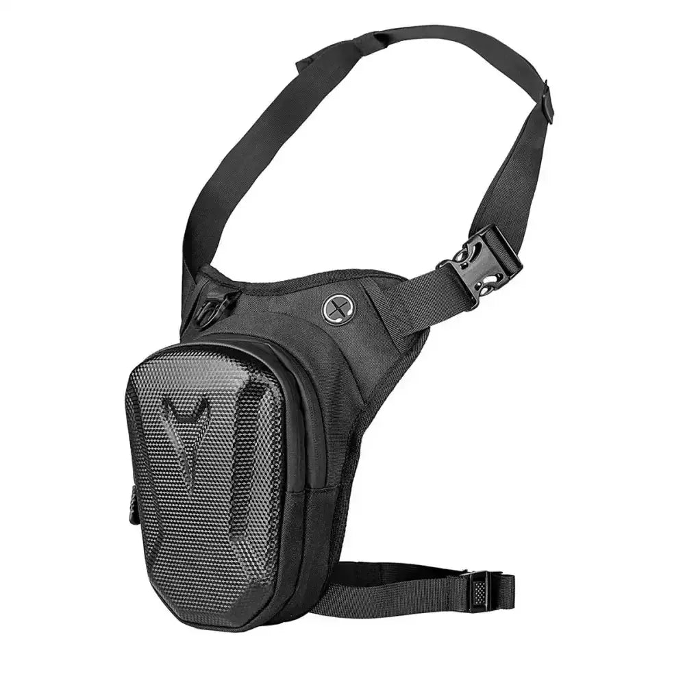 Waterproof Motorcycle Leg Bag | Hard Shell Rider Waist Pack & Crossbody Bag - Ninjanew