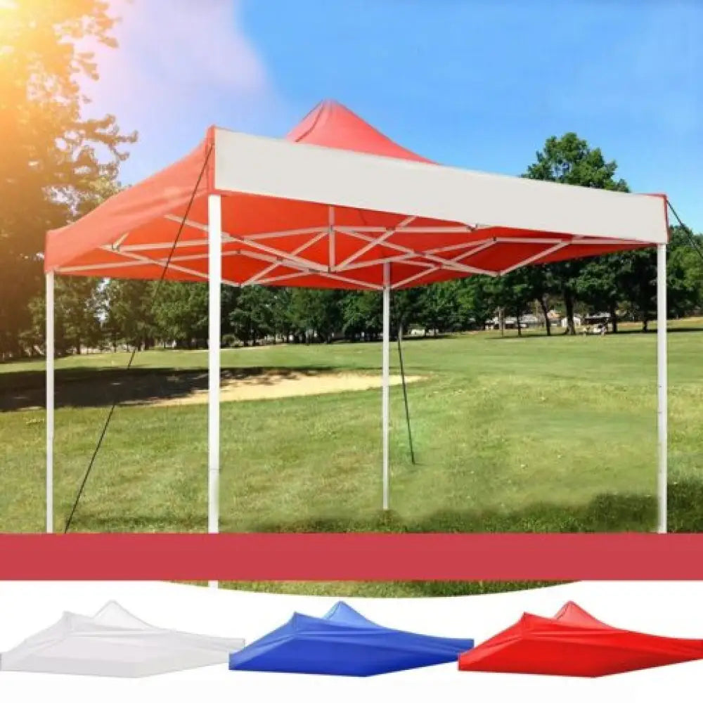 Waterproof Outdoor Tent Canopy – Steel, PE Fabric, Wheeled