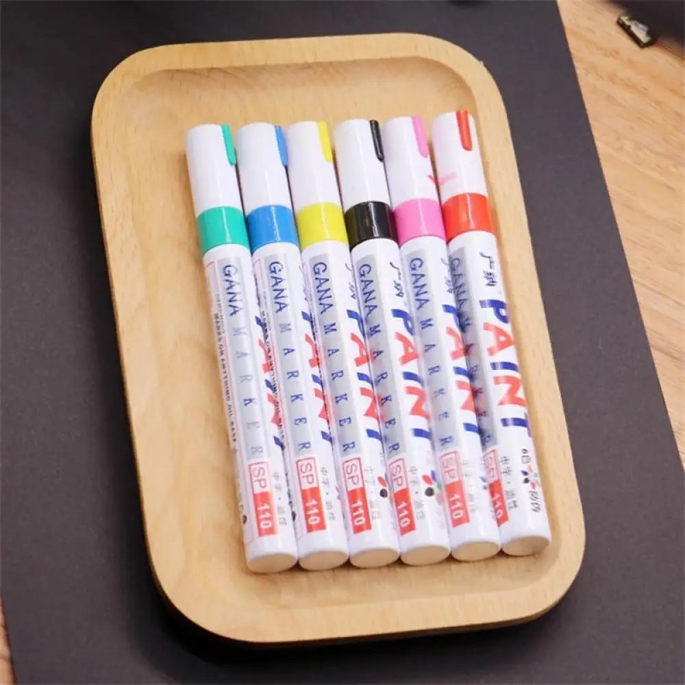 Waterproof Tire Paint Pen – 12 Colors, Odor-Free, Non-Toxic