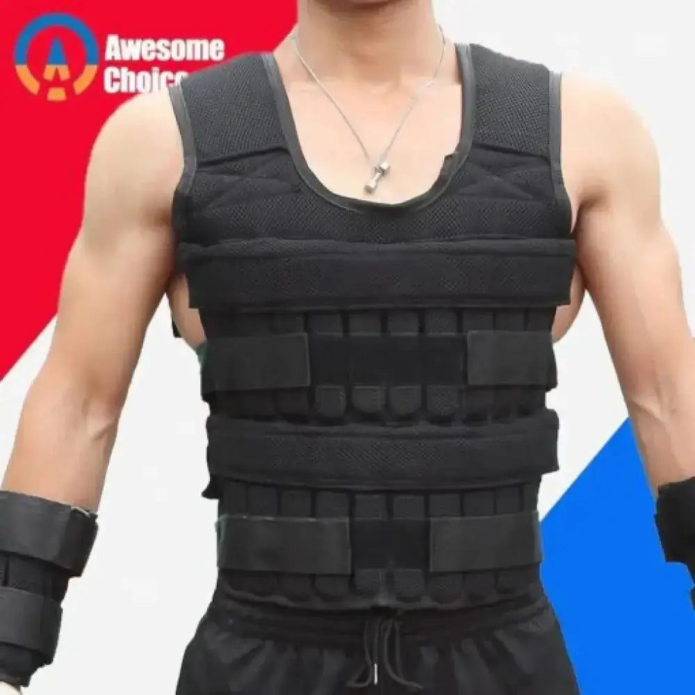 Workout Adjustable Weighted Vest 40/110 LB - Ninjanew