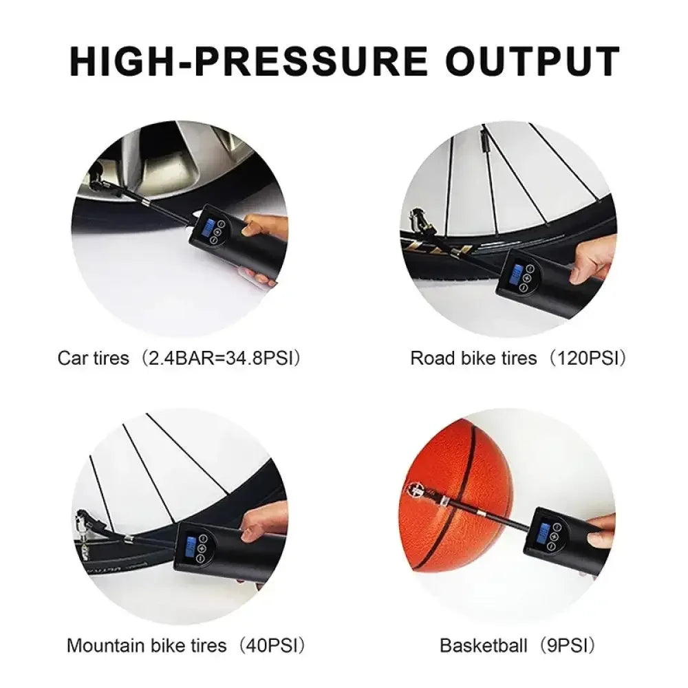 12V 150PSI Cordless Air Pump - Ninjanew