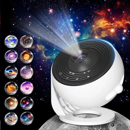 13-in-1 Planetarium Galaxy Projector HD Starry Sky Ceiling Night Light - Ninjanew