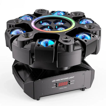 180W RGBW moving head stage light with black mini design