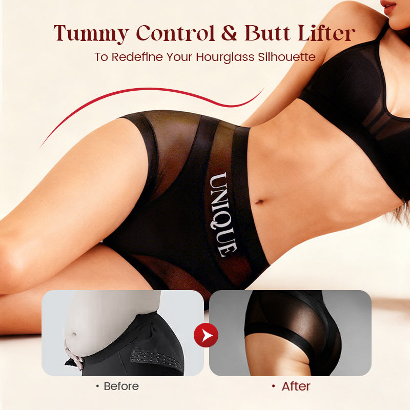 High-Waisted Tummy Control Seamless Boyshorts
