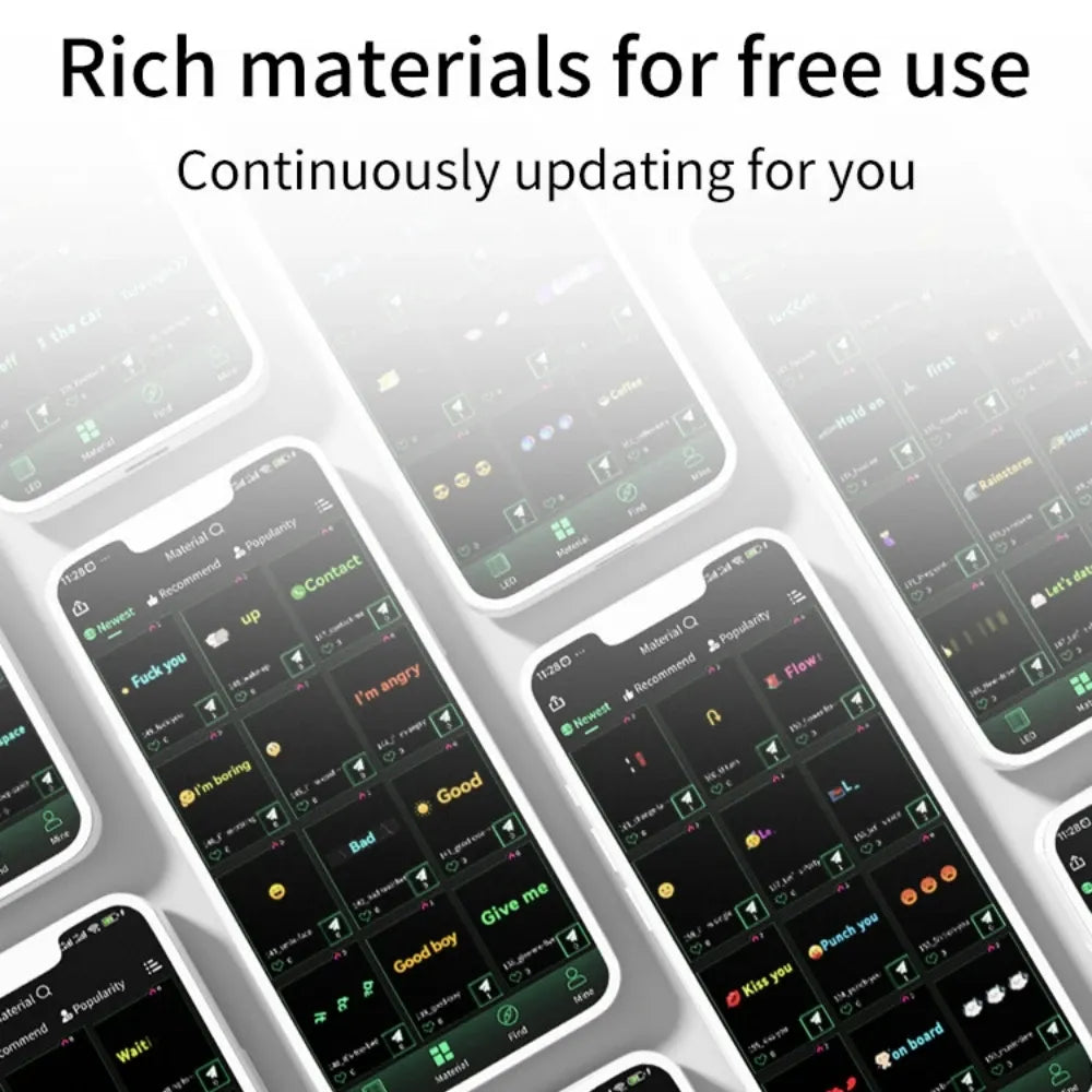 Animated LED eye lights for cars, trucks, trailers, wireless blinking