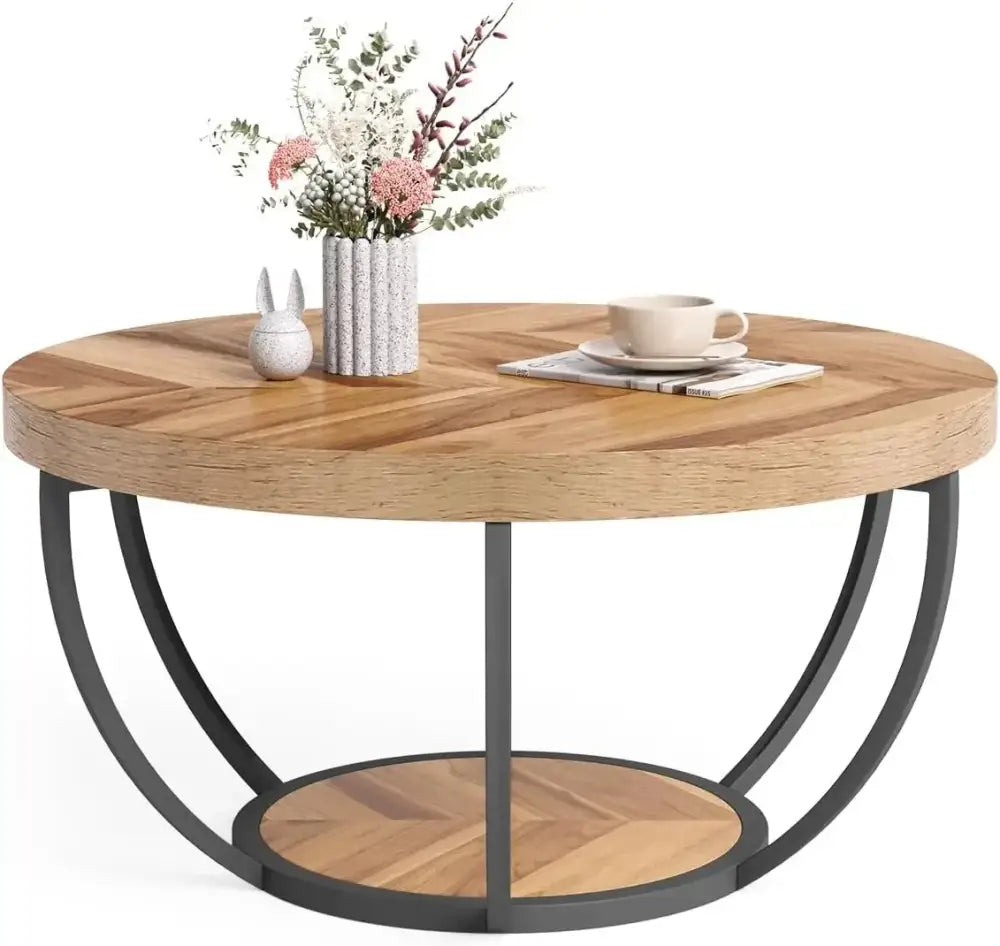 2-Tier Modern Accent Coffee Table