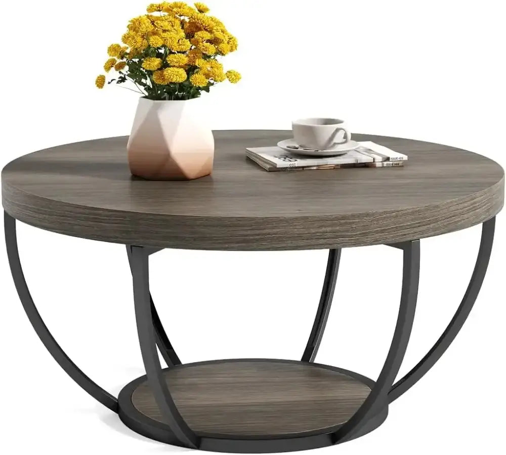 2-Tier Modern Accent Coffee Table