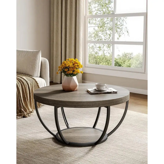 2-Tier Modern Accent Coffee Table