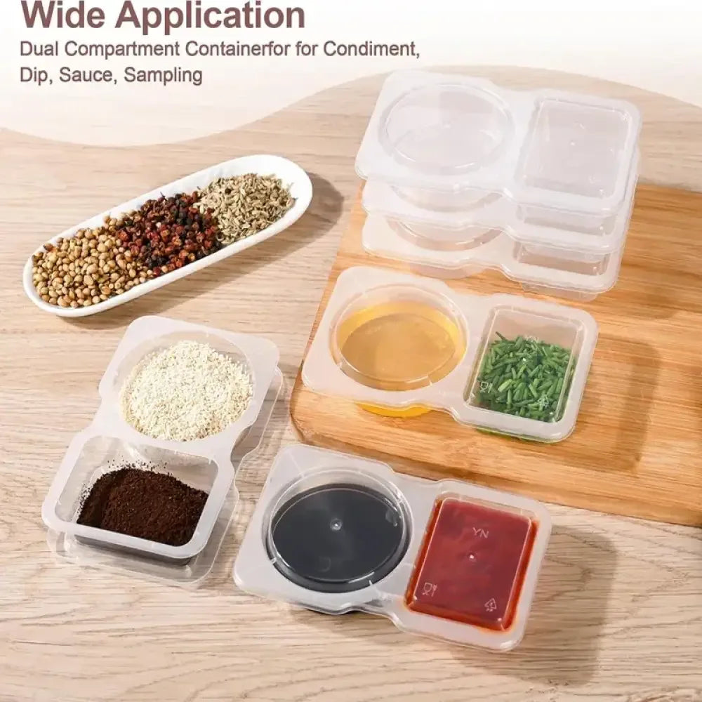 20-Count Stackable Spice Storage Jars | BPA-Free Airtight Containers with Full Label Kit - Ninjanew
