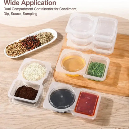 20-Count Stackable Spice Storage Jars | BPA-Free Airtight Containers with Full Label Kit - Ninjanew