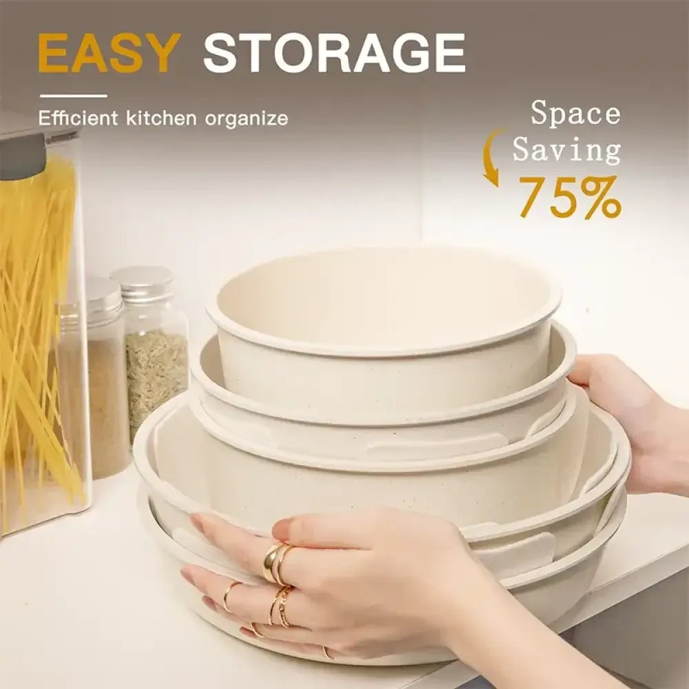 21-Piece Non-Stick Ceramic Cookware Set - Ninjanew
