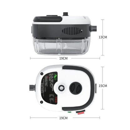 2500W Handheld Steam Cleaner with White and Black Air Pump