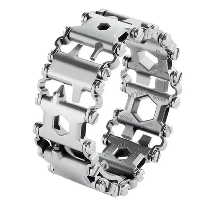 29 in 1 Best Multi Tool Stainless Steel Wearable Bracelet - Ninjanew