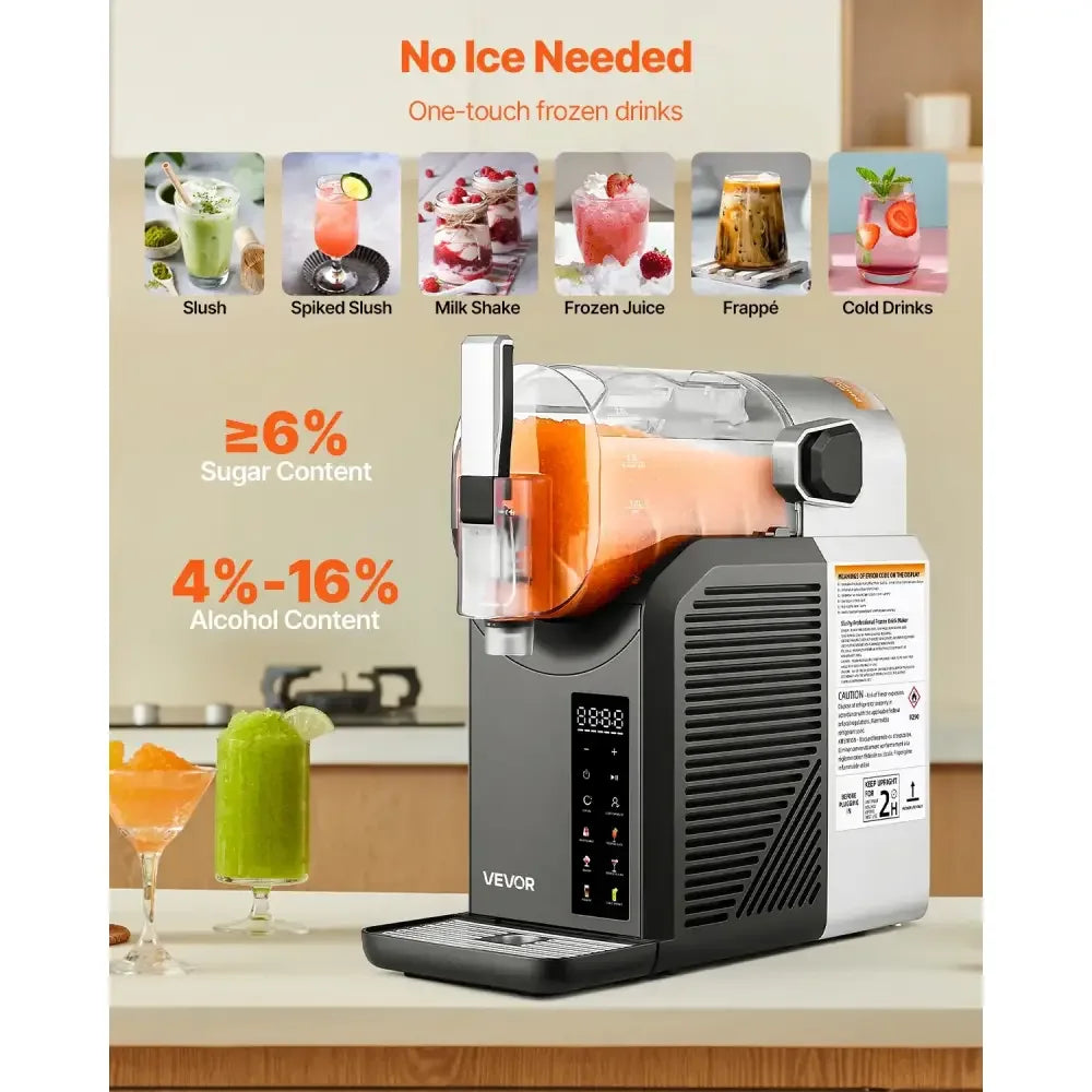 2L Slushie & Margarita Machine | No Ice Needed, Self-Cleaning, 6 Preset Programs for Home - Ninjanew