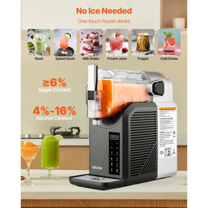2L Slushie & Margarita Machine | No Ice Needed, Self-Cleaning, 6 Preset Programs for Home - Ninjanew