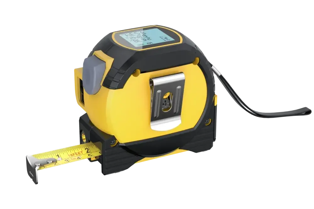 3 In 1 Digital Laser Tape High Precision Rangefinder Measuring Tool - Ninjanew