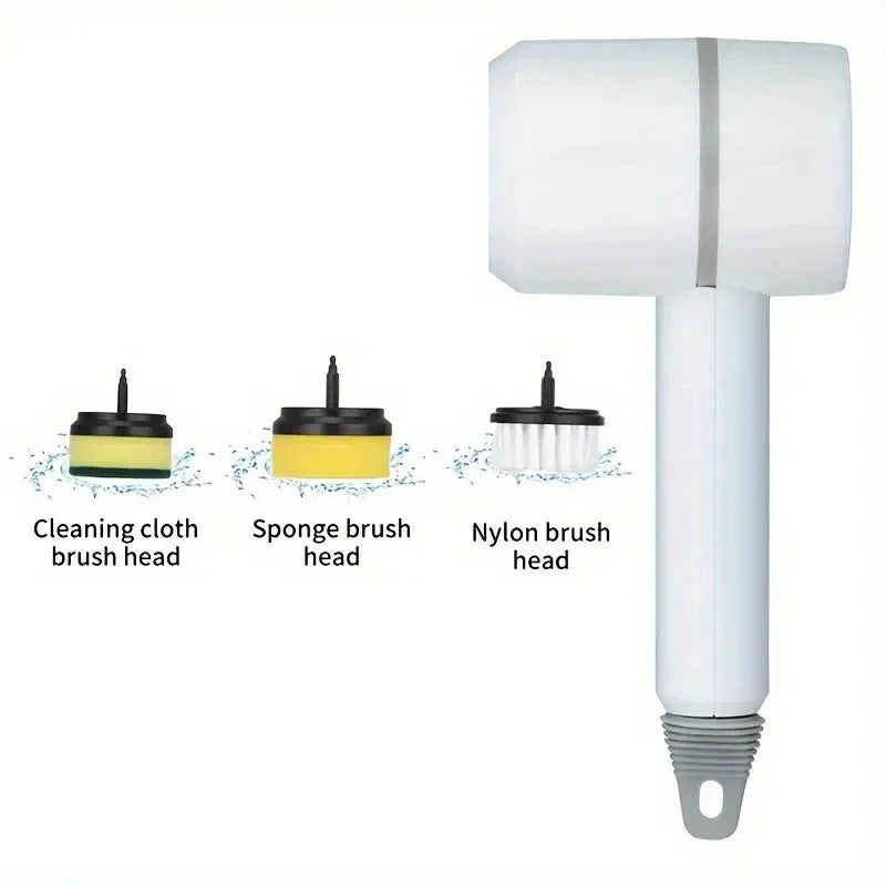 3-in-1 Electric Spin Scrubber Cordless Handheld Power Cleaning Brush - Ninjanew