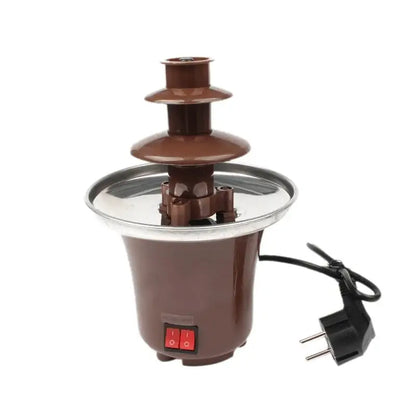 3 Layer Chocolate Fountain Melting Tower