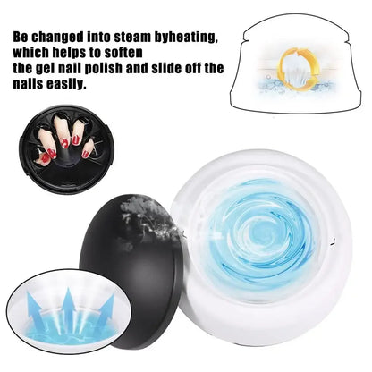 36W Steam Gel Nail Polish Remover - 