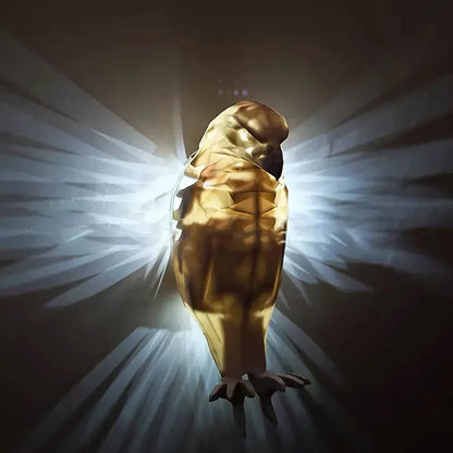 3D Animal Wall Silhouette Lamp Owl & Eagle Shape Atmosphere Projector - Eagle
